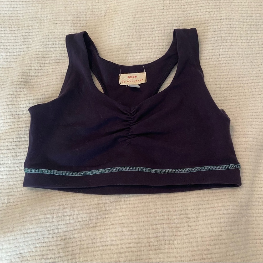 Navy Blue Sports Bra